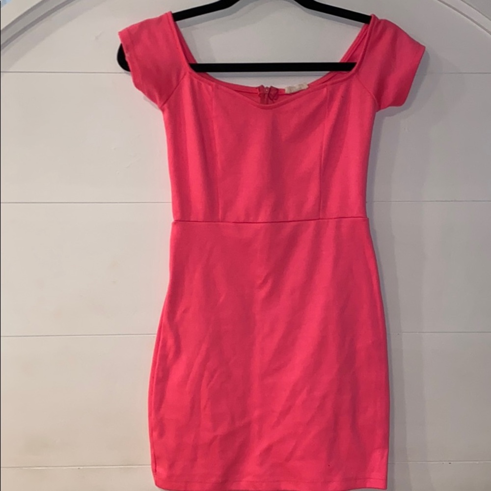Hot pink Tobi mini dress